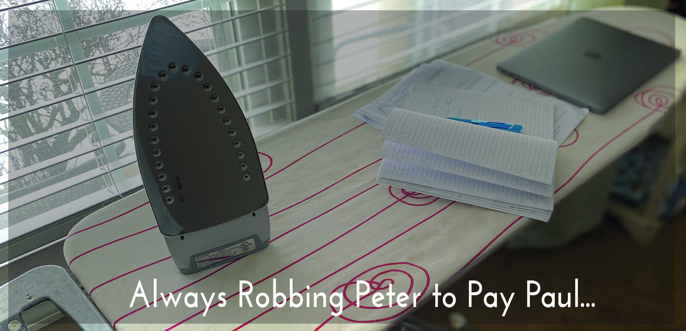 Robbing Peter to Pay Paul